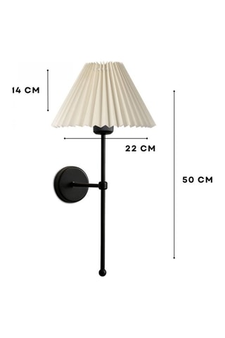 Applique murale - Crème - 40 W