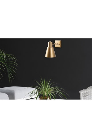 Applique murale Funnel - Doré -  40 W