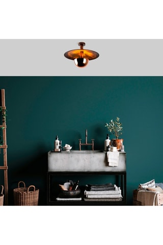 Plafonnier Kurt - Doré