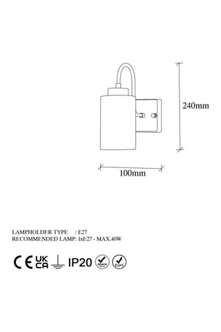 Applique murale Duzsuz Doré
