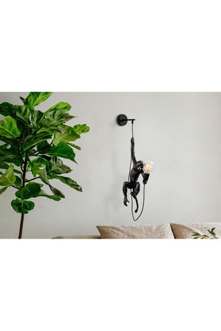 Applique murale Singe 2 - Noir - 40 W