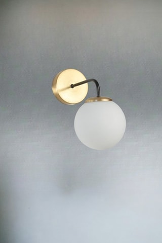 Applique murale - Doré et blanc - 60 W