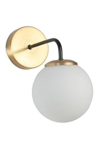 Applique murale - Doré et blanc - 60 W