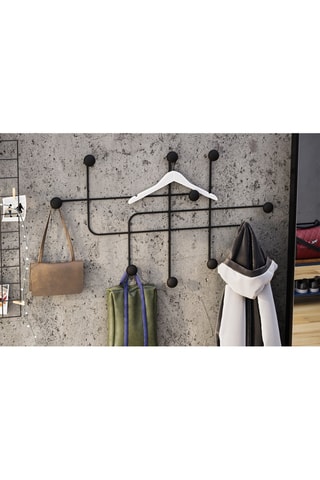 Porte-manteau mural Samara - 107 x 64 x 10 cm