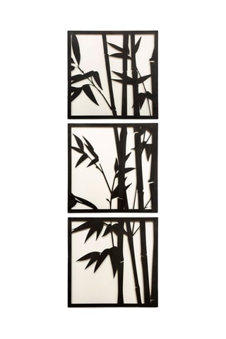 Décoration murale Bamboo - Noir