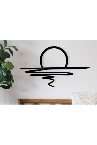 Décoration murale Sparkle - 70 x 41 cm - Noir