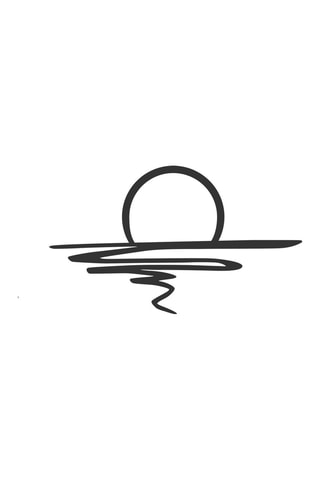 Décoration murale Sparkle - 70 x 41 cm - Noir