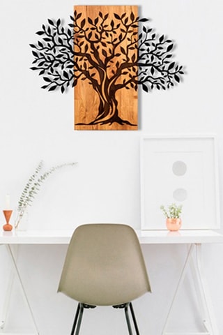 Décoration murale Sögüt - 72 x 58 cm - Naturel