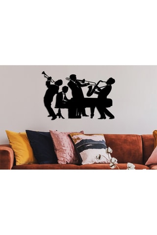 Décoration murale - 70 x 46 cm - Noir