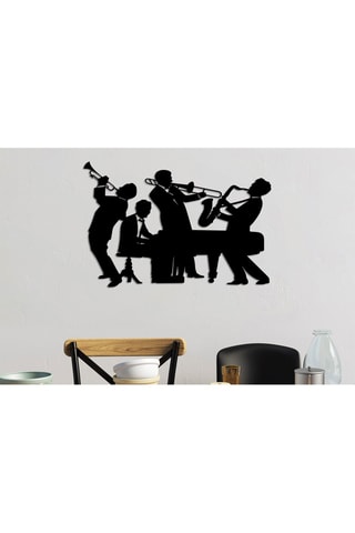 Décoration murale - 70 x 46 cm - Noir