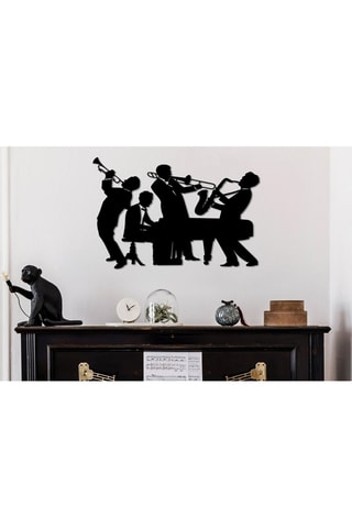 Décoration murale - 70 x 46 cm - Noir