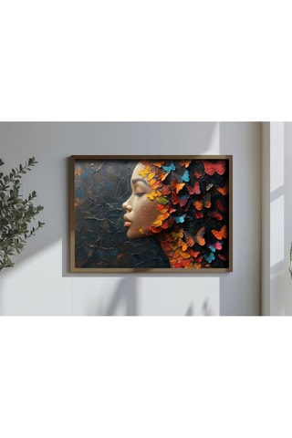 Tableau en MDF René3 - 35 x 47 cm