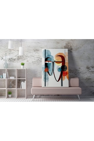 Peinture décorative sur toile Mael - 50 x 70 cm