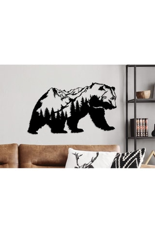 Décoration murale - 71 x 41 cm -  Noir