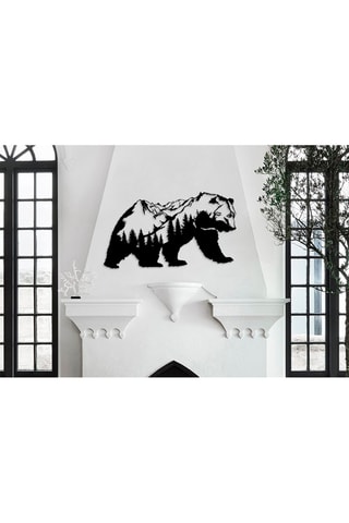 Décoration murale - 71 x 41 cm -  Noir