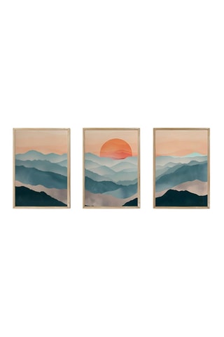 Triptyque  - 33 x 48 cm