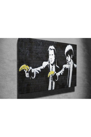 Tableau "Pulp Fiction" Banksy - 50 x 70 cm