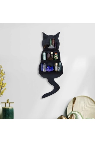 Etagère murale - 3 niveaux - Noir