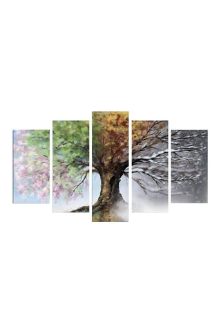 5 tableaux Patrice - 20 x 50 / 20 x 40 / 20 x 60 cm