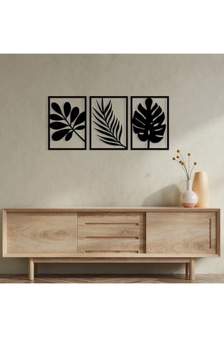 Décoration murale Cincuenta - Noir  - 104 x 46 cm