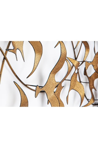 Décoration murale Sahika - Doré - 112 x 11 x 50 cm