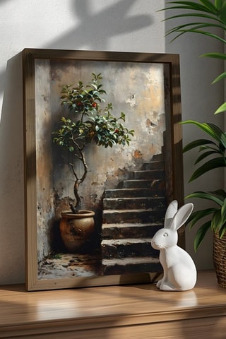 Tableau en épicéa - 47 x 35 cm