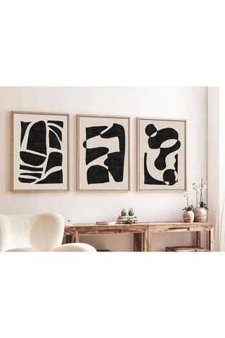 3 tableaux en MDF Sabine3 - 50 x 70 cm