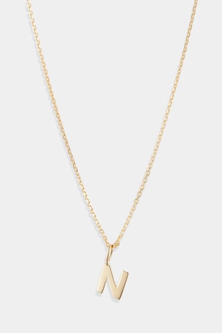 Hanger Letter N Geelgoud