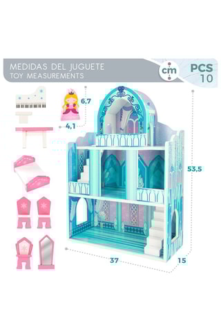 Château en bois - 10 pièces Dès 3 ans