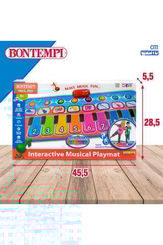 Tapete musical A partir de 3 anos