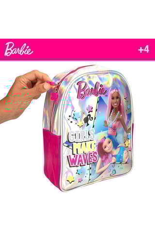 Sac à dos Barbie - Rose et argenté
