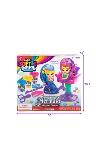 Kit coiffure pâte à modeler Dès 3 ans