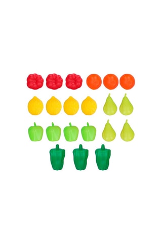 Fruits et légumes 21 pièces - Dès 3 ans