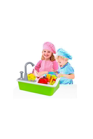 Evier avec ustensiles de cuisine 22 pièces - Dès 3 ans