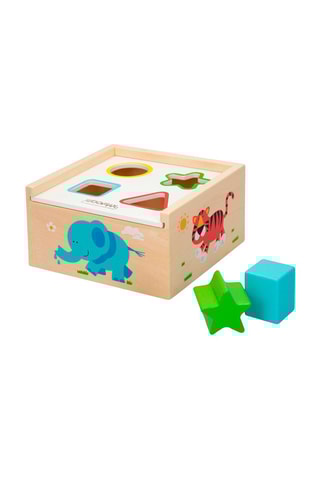 Cube d'activités en bois - 6 pièces Dès 12 mois