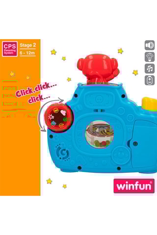 Caméra musicale Dès 9 mois