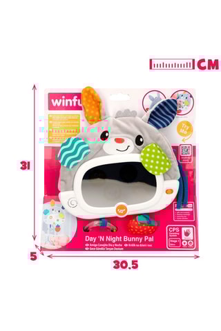 Miroir de lit lapin Gris