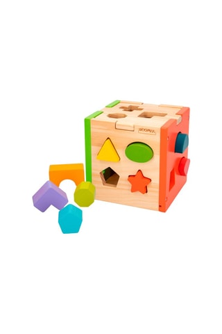 Cube d'activités en bois - 14 pièces Dès 12 mois