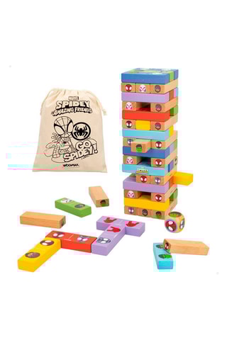 Tour de blocs en bois Spidey Marvel - Dès 4 ans