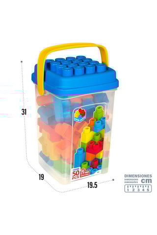 Maxi Building Blocks - 50 pièces Dès 18 mois