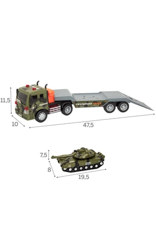 Camion militaire transporteur Dès 3 ans