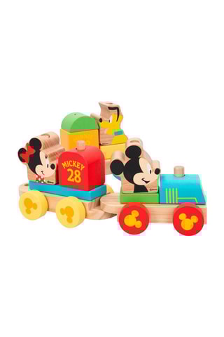 Train en bois Mickey et ses amis Disney - 14 pièces - Dès 18 mois