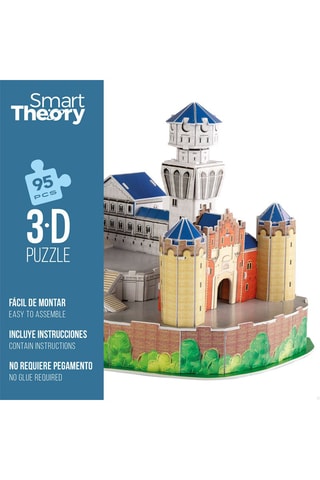 Puzzle 3D Château 95 pièces - Dès 3 ans