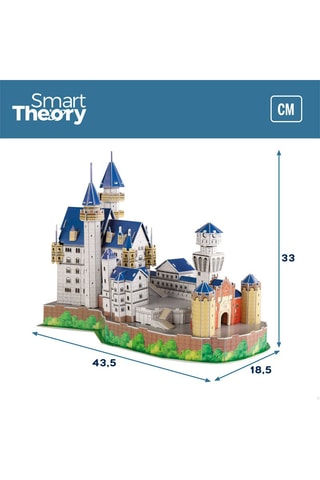 Puzzle 3D Château 95 pièces - Dès 3 ans