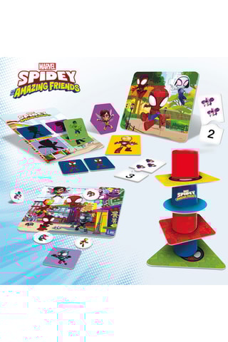 10 jeux éducatifs Spidey - Dès 24 mois