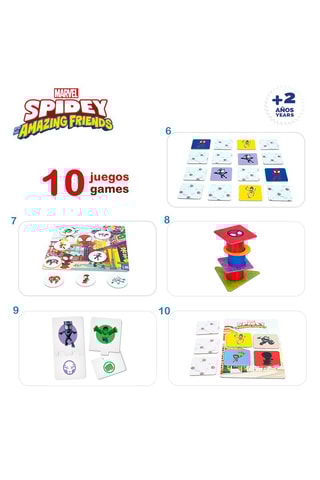 10 jeux éducatifs Spidey - Dès 24 mois