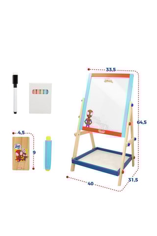 Tableau 2-en-1 en bois Spidey et ses amis extraordinaires Marvel - Dès 4 ans