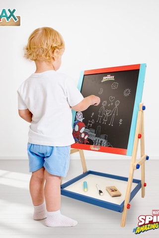 Tableau 2-en-1 en bois Spidey et ses amis extraordinaires Marvel - Dès 4 ans