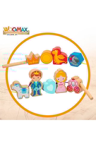 Jeu de construction en bois 32 pièces - Dès 18 mois