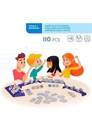 Jeu de rami - 110 pièces Dès 6 ans